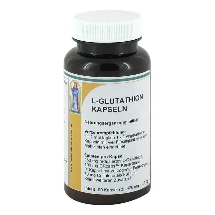 Capsule cu L-glutation 250 mg, 90 de capsule — preț și oferte