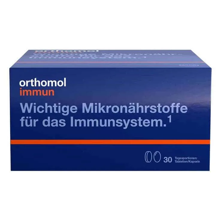 Orthomol Immun 30 comprimate / capsule, pachet combinat, 2x1 buc. pachet combinat — preț și oferte
