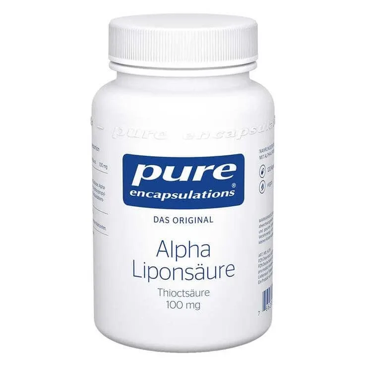 Pure Encapsulations Acid alfa-lipoic 100 mg, capsule, 120 capsule — preț și oferte