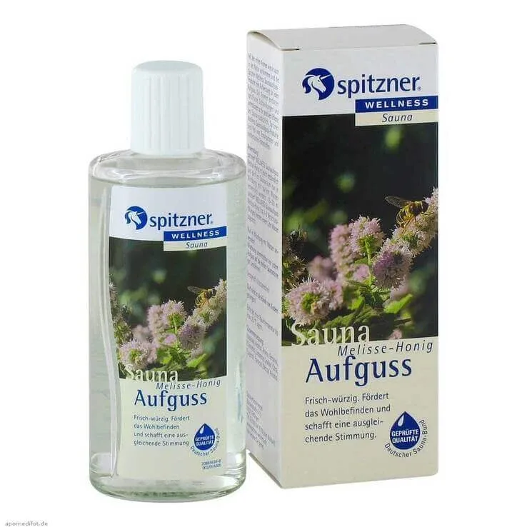 Spitzner Infuzie pentru saună cu melisă și miere, pentru wellness, 190 ml concentrat — preț și oferte