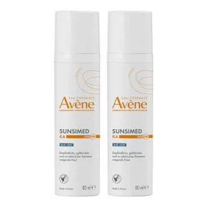 Emulsie Avene Sunsimed KA, 2 x 80 ml emulsie
