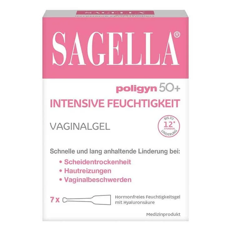 Sagella Poligyn 50+ Gel hidratant intensiv, 7 bucăți de gel — preț și oferte