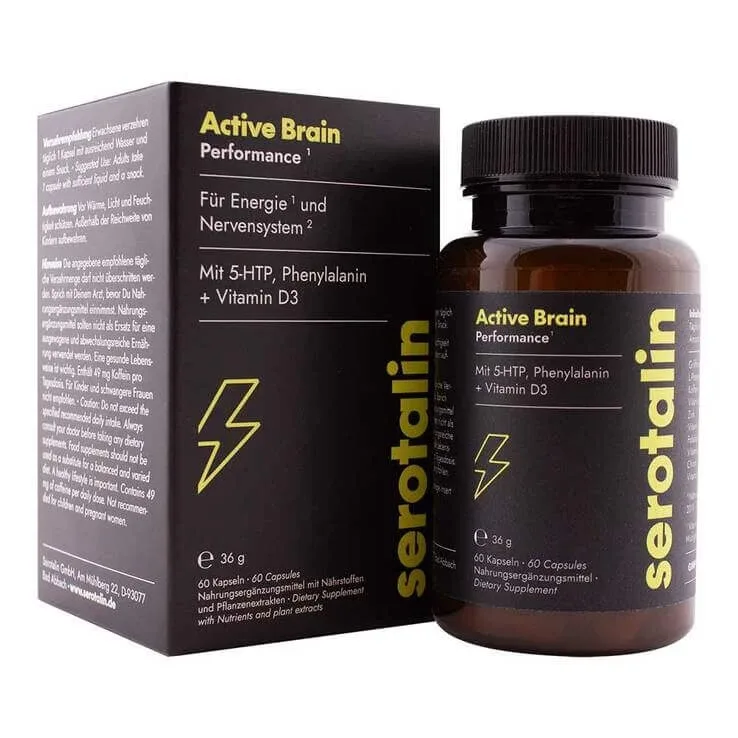 Serotalin Active Brain, capsule, 60 de capsule — preț și oferte