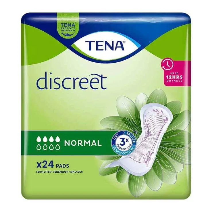 TENA® discreet Normal – tampoane pentru incontinență, 24 buc. — preț și oferte