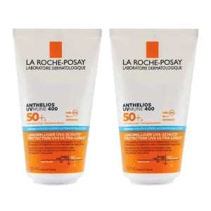 La Roche-Posay Anthelios pentru corp și față Uvmune SPF 50+, 2 x 150 ml loțiune