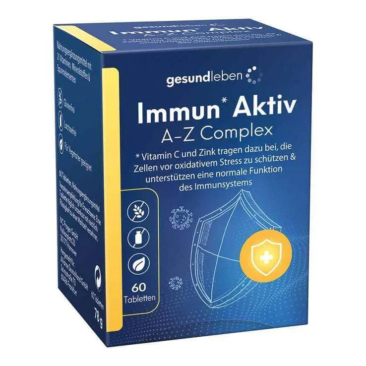 Gesund Leben Immun Aktiv A-Z Complex, comprimate, 60 de comprimate — preț și oferte