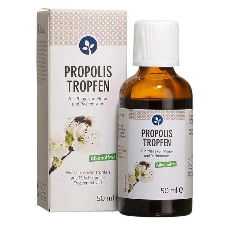 Picături de propolis fără alcool, soluție orală de 50 ml — preț și oferte