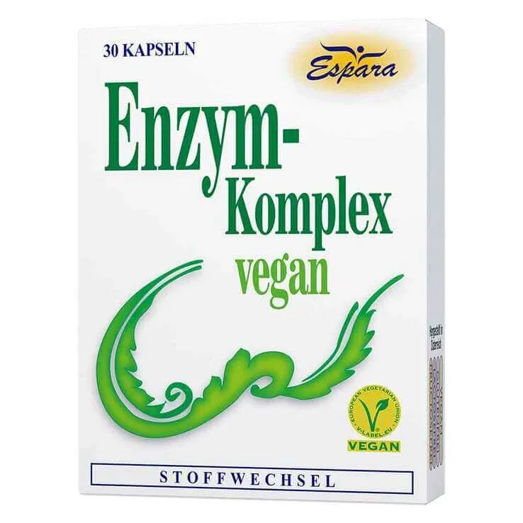 Capsule vegane cu complex enzimatic, 30 de capsule — preț și oferte