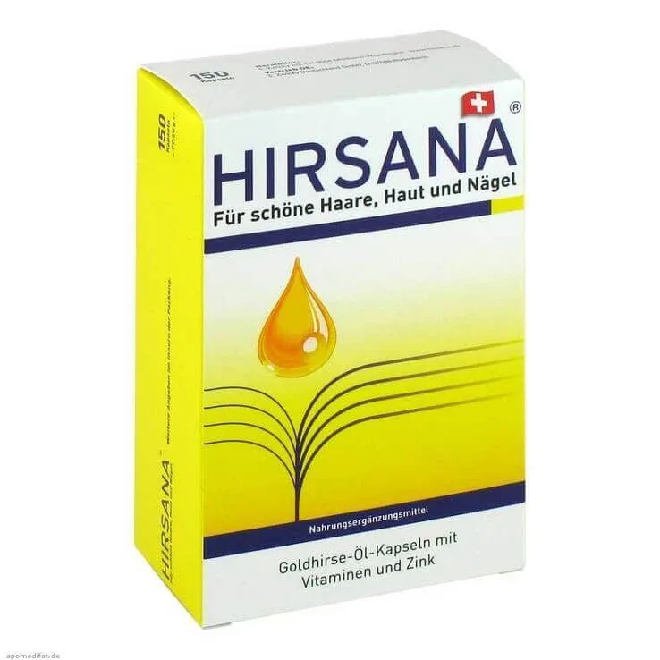 Capsule cu ulei de mei auriu Hirsana, 30 de capsule — preț și oferte