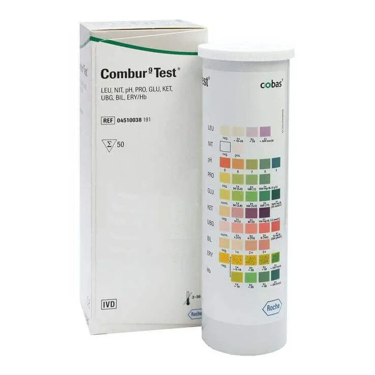 Combur 9 Test – benzi de testare, 50 de benzi de testare — preț și oferte