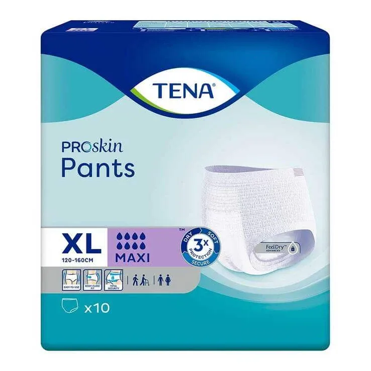 TENA Pants Maxi XL pentru incontinență, 10 buc. n.v. — preț și oferte