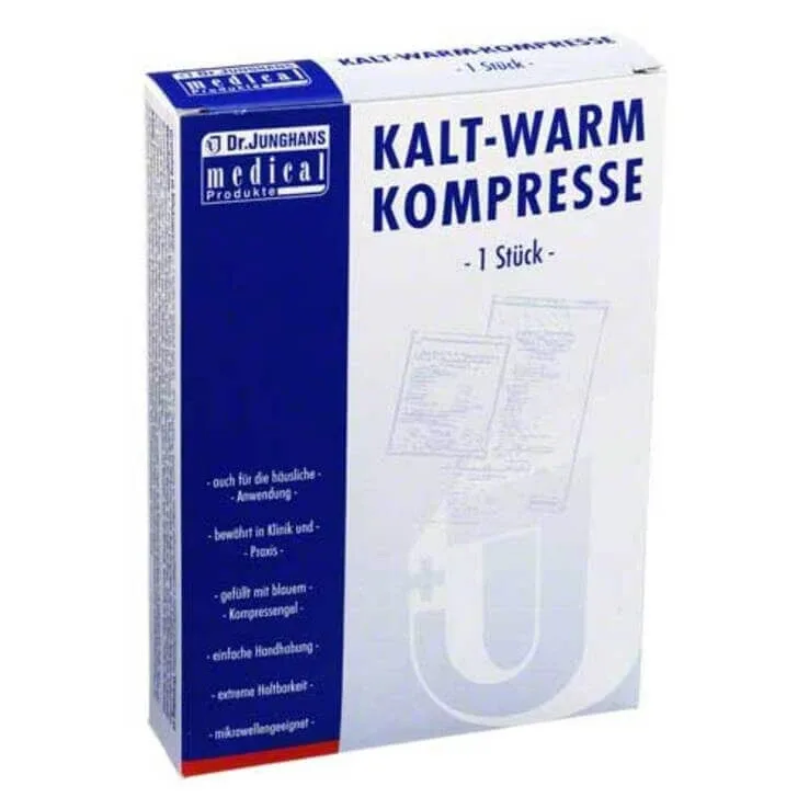 Compresă rece-caldă 12x29 cm cu husă din material nețesut, 1 buc. de comprese — preț și oferte
