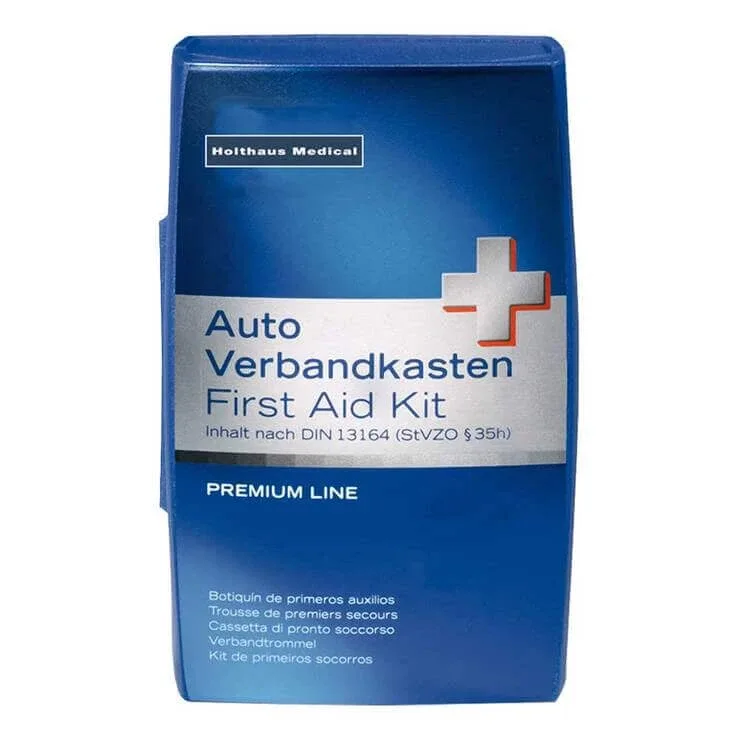 Trusă de prim ajutor pentru autovehicule Premium Line conform DIN 13164, 1 buc. n.v. — preț și oferte