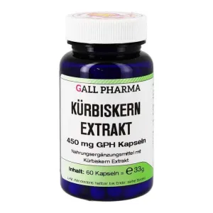 Extract de semințe de dovleac 450 mg, capsule GPH, 60 de capsule