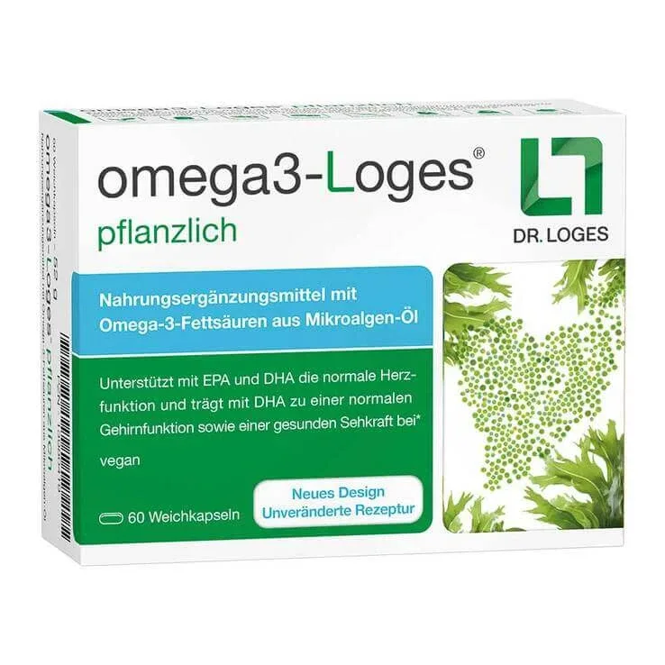 Capsule vegetale OMEGA3-Loges, 2 x 120 capsule — preț și oferte