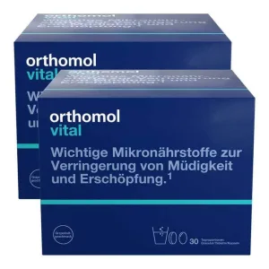 Orthomol Vital Granule / Comprimate / Capsule cu aromă de grapefruit, 2x30 capsule