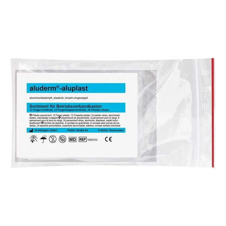 Aluderm aluplast – Set de bandaje pentru degete, mărime mare 2021, pungă cu 60 de bucăți — preț și oferte
