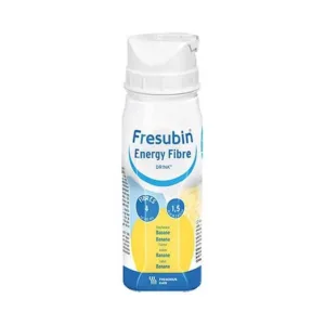 Fresubin Energy Fibre Drink cu aromă de banană, sticlă de băut, 4 x 200 ml soluție