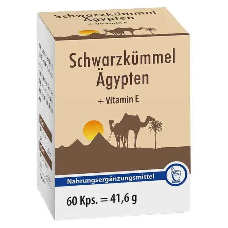 Chimen negru din Egipt + E, capsule, 1000 de capsule — preț și oferte