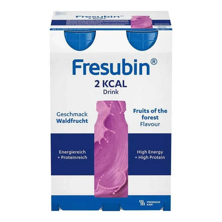 Fresubin 2 kcal băutură cu aromă de fructe de pădure, 8X4X200 ml soluție — preț și oferte