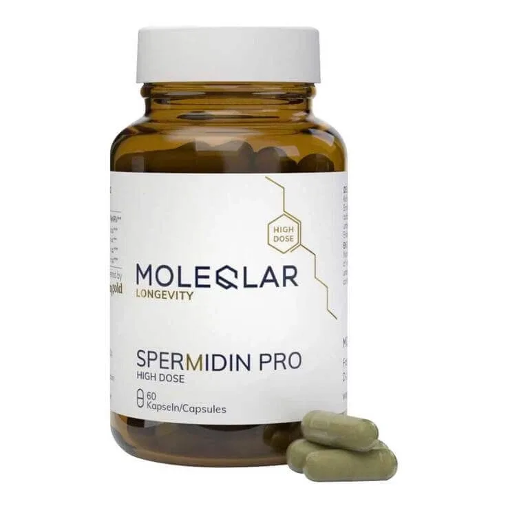 Moleqlar Longevity Spermidin pro, 60 de capsule — preț și oferte