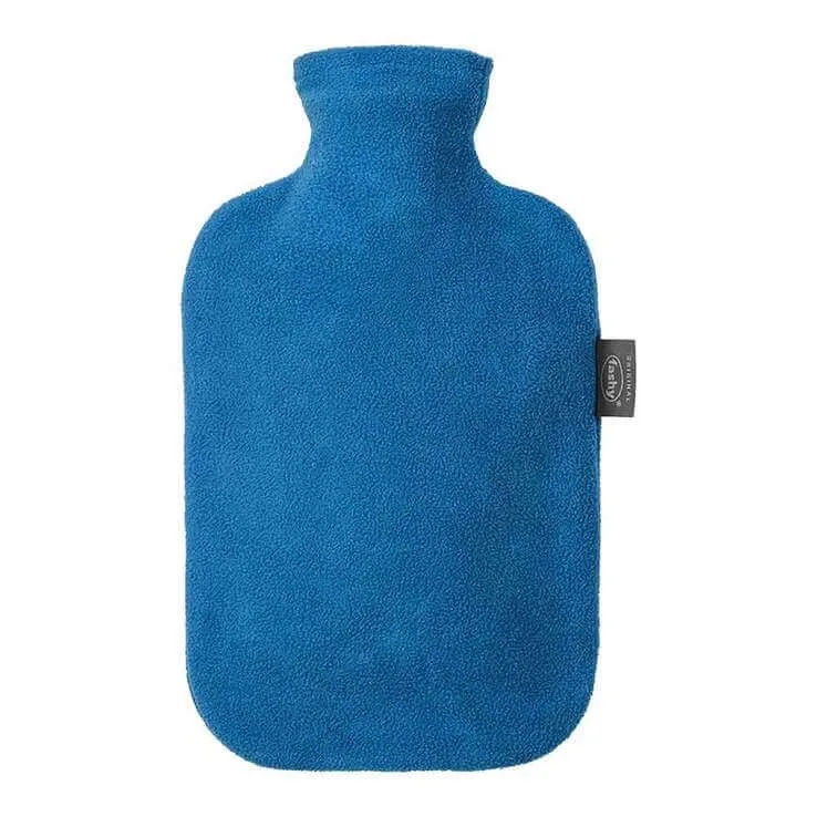 Sticlă cu apă caldă Fashy cu husă, culoare safir 6530 54, 1 buc., fără preț — preț și oferte