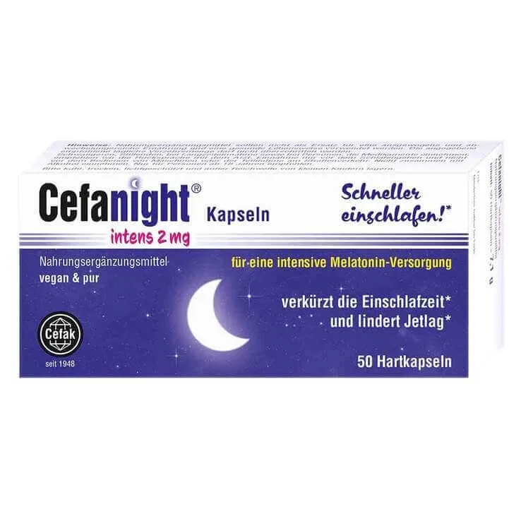 Cefanight intens 2 mg capsule dure, 30 capsule dure — preț și oferte