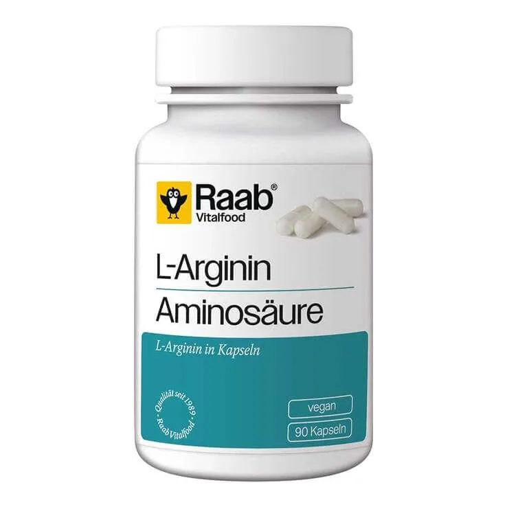 Raab Vitalfood Capsule cu L-arginină, 90 de capsule — preț și oferte