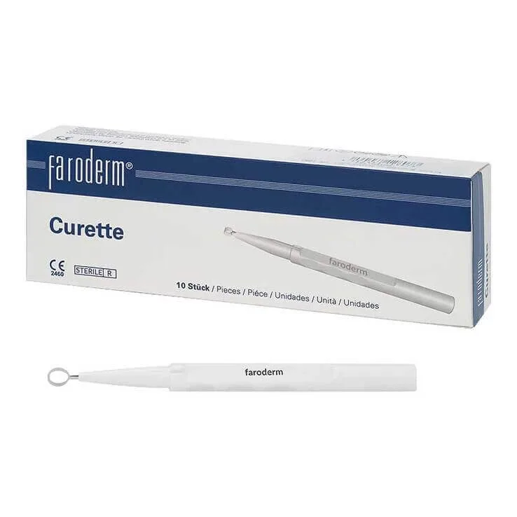 Curetă Faroderm 4 mm, 10 buc. n.v. — preț și oferte