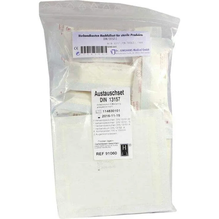 Set de reumplere pentru trusa de prim ajutor cu produse sterile 13157-C, 1 buc. n.v. — preț și oferte