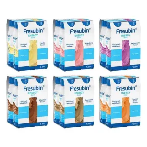 Cutie mixtă cu sticle de băut Fresubin Energy Drink, 6 x 4 x 200 ml soluție