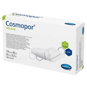 Pansament din silicon Cosmopor® 8x15 cm, pachet de 10 bucăți