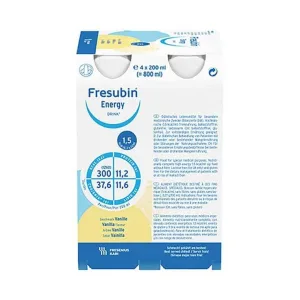 Fresubin Energy Drink cu aromă de vanilie, sticlă Cpc, 6 x 4 x 200 ml soluție