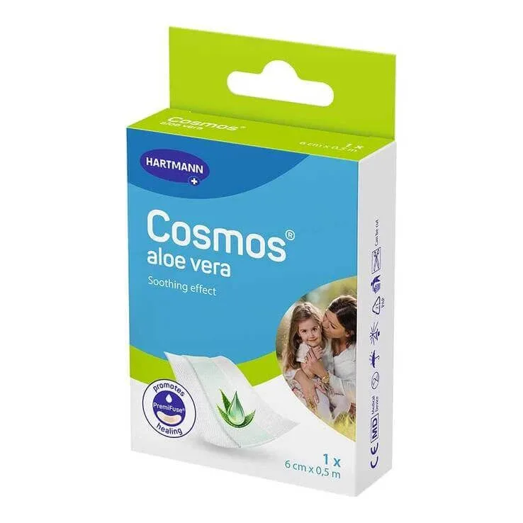 Plasture Cosmos cu aloe vera, 6 cm x 0,5 m, 1 buc. plasture — preț și oferte