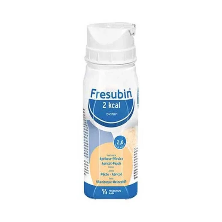 Fresubin® 2 KCAL Băutură cu aromă de caise și piersici, 24 x 200 ml soluție — preț și oferte