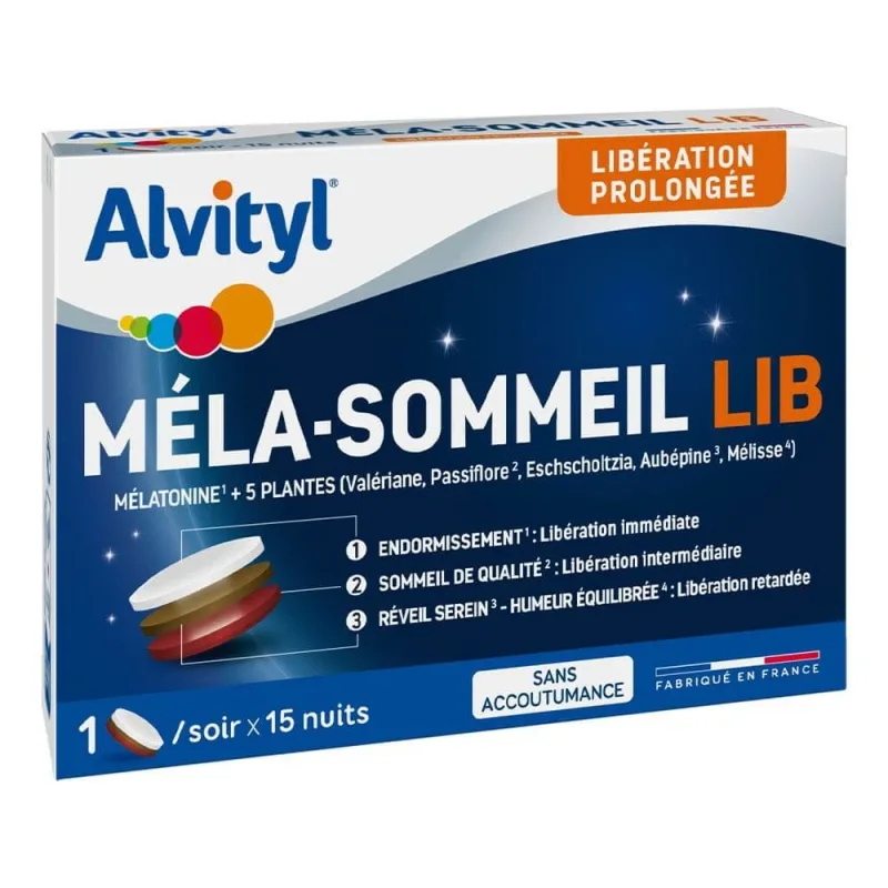Alvityl Melissa Somn LIB x15 comprimate — preț și oferte