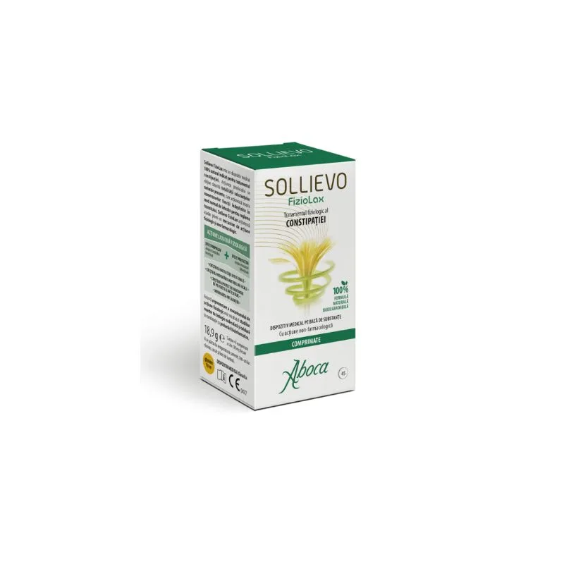 Sollievo Fiziolax DM, Aboca | 45 comprimate — preț și oferte