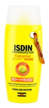 Isdin Fotoprotector Fusion Gel solar pentru sport SPF50 100 ml Ediție limitată By Alcaraz