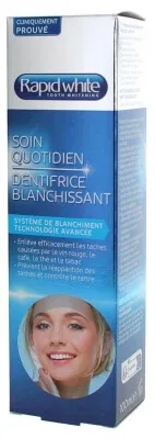 Rapid White Îngrijire zilnică Pastă de dinți albitoare 100 ml — preț și oferte