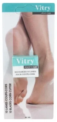 Vitry Foot Care – Rezerve cu 10 lame pentru tăietorul de bătături — preț și oferte