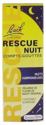 Rescue Bach Noapte, pipetă, 10 ml — preț și oferte
