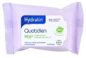 Hydralin Quotidien Șervețele intime 10 șervețele