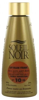 Soleil Noir Loțiune solară cu vitamine, protecție redusă SPF10, 150 ml — preț și oferte