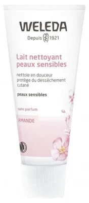 Weleda Lapte demachiant pentru pielea sensibilă cu migdale 75 ml — preț și oferte