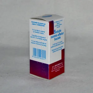 SOLUTIE CONTRA AFTELOR BUCALE 2,425 MG/21,34 MG/ML X 1