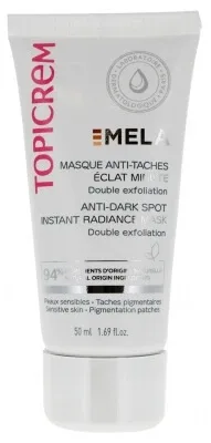 Topicrem MELA Mască anti-pete pentru strălucire instantanee 50 ml — preț și oferte