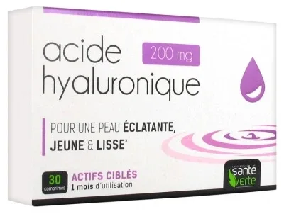 Santé Verte Acid hialuronic 200 mg 30 comprimate — preț și oferte
