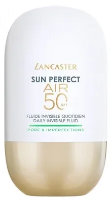 Lancaster Sun Perfect Air Fluid invizibil pentru uz zilnic, pentru pori și imperfecțiuni, SPF50, 40 ml