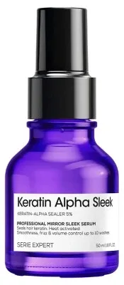 L'Oréal Professionnel Keratin Alpha Sleek Ser de netezire profesională cu efect oglindă 50 ml