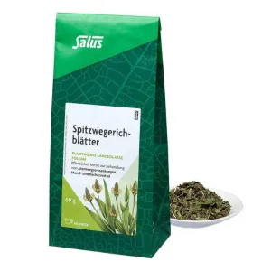 Ceai medicinal din frunze de patlagină, Salus, 60 g ceai